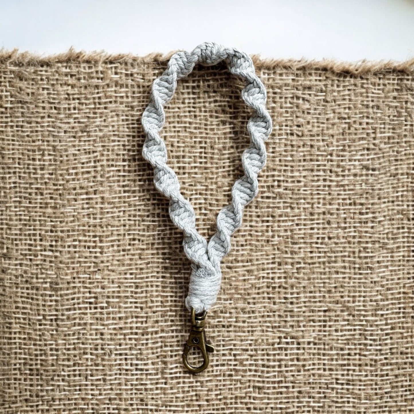 Macrame Twist Wristlet