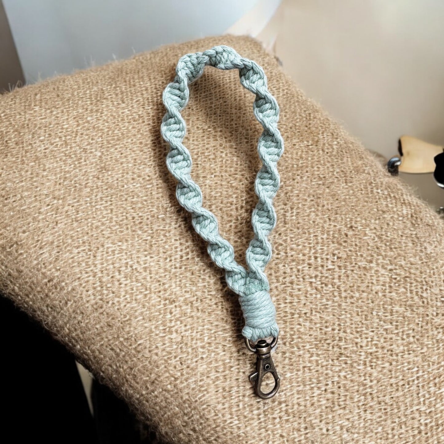Macrame Twist Wristlet