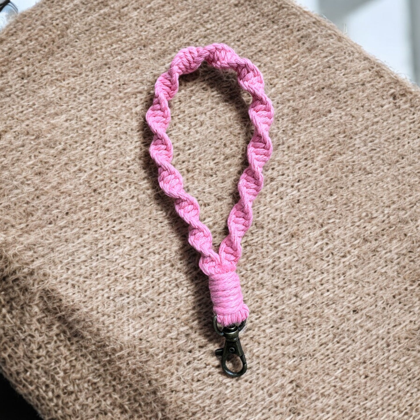 Macrame Twist Wristlet