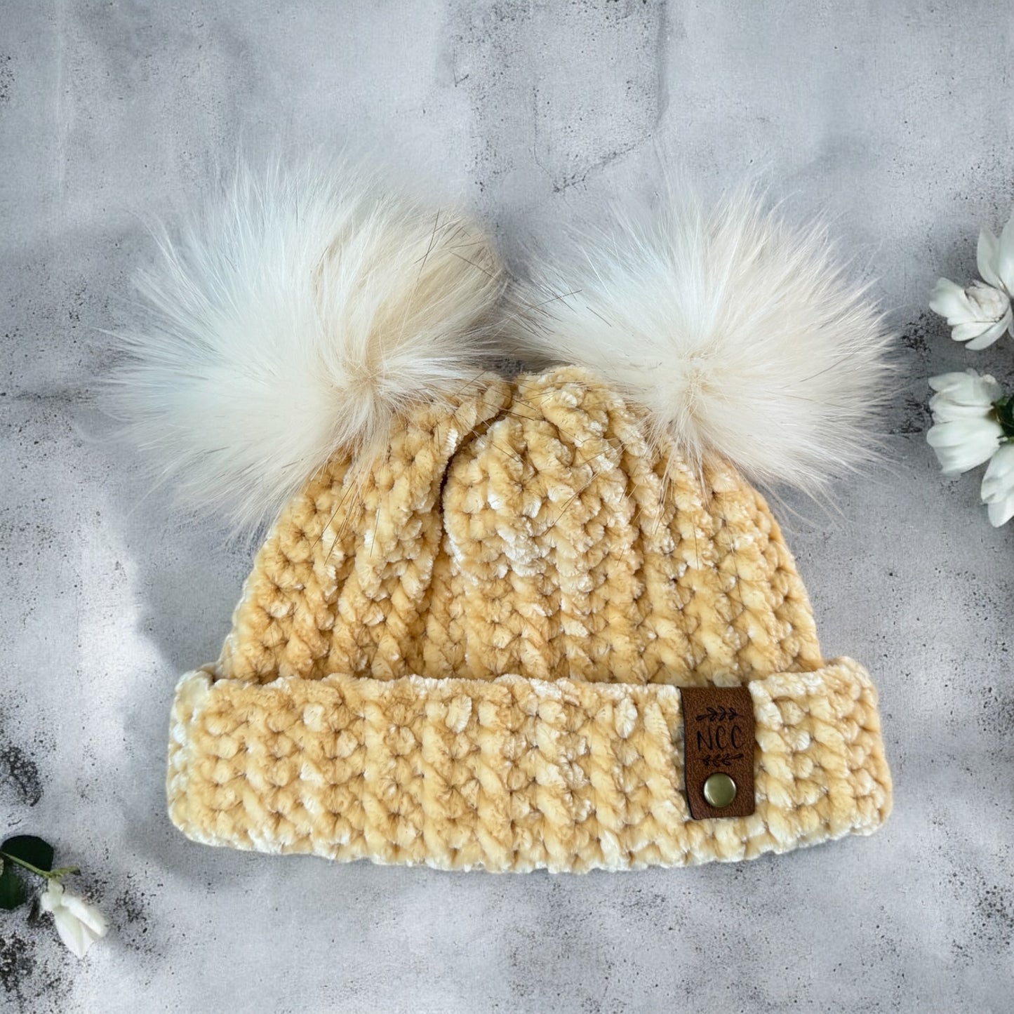 Velvet Baby Beanie