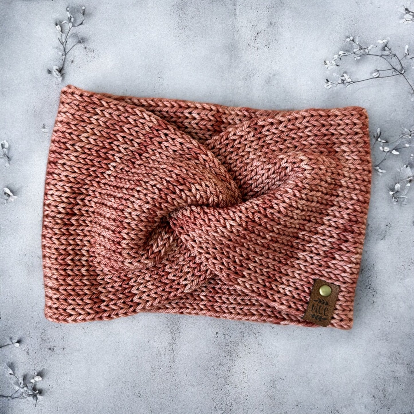 Luxury Knit Twist Earwarmer