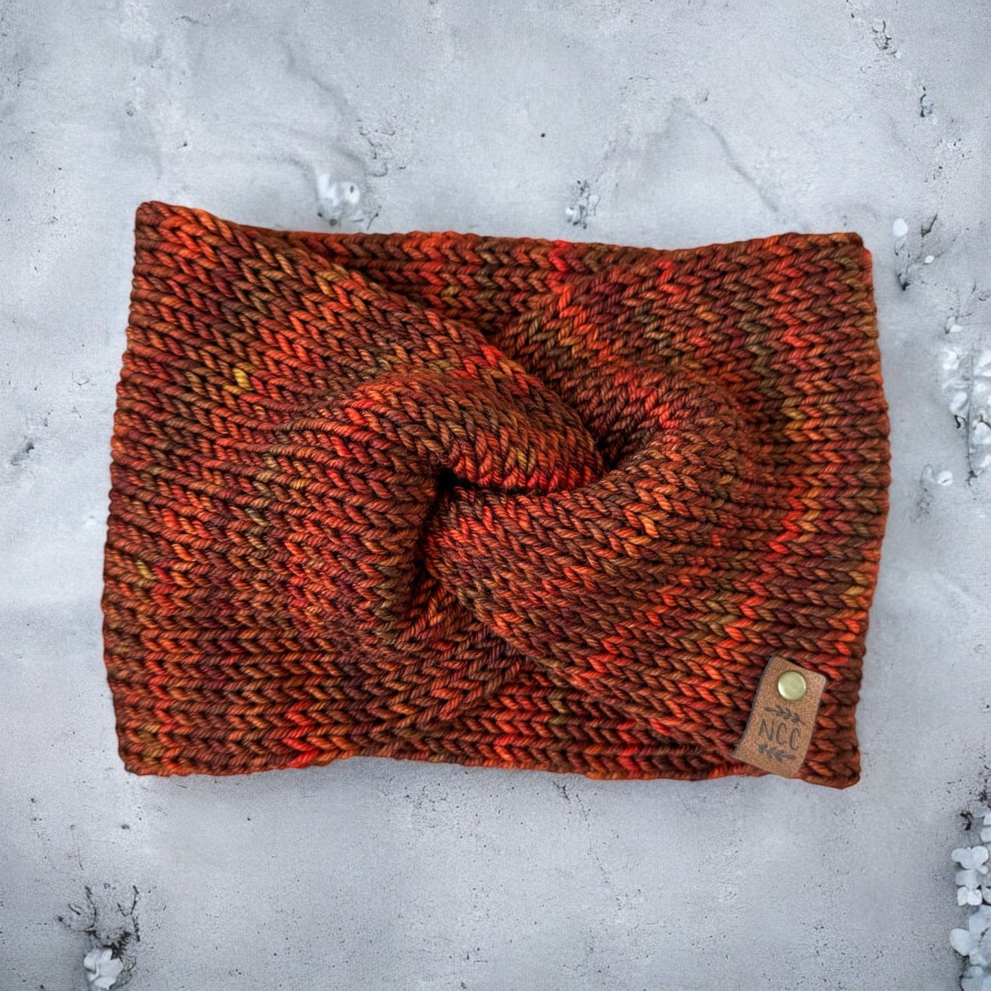 Luxury Knit Twist Earwarmer