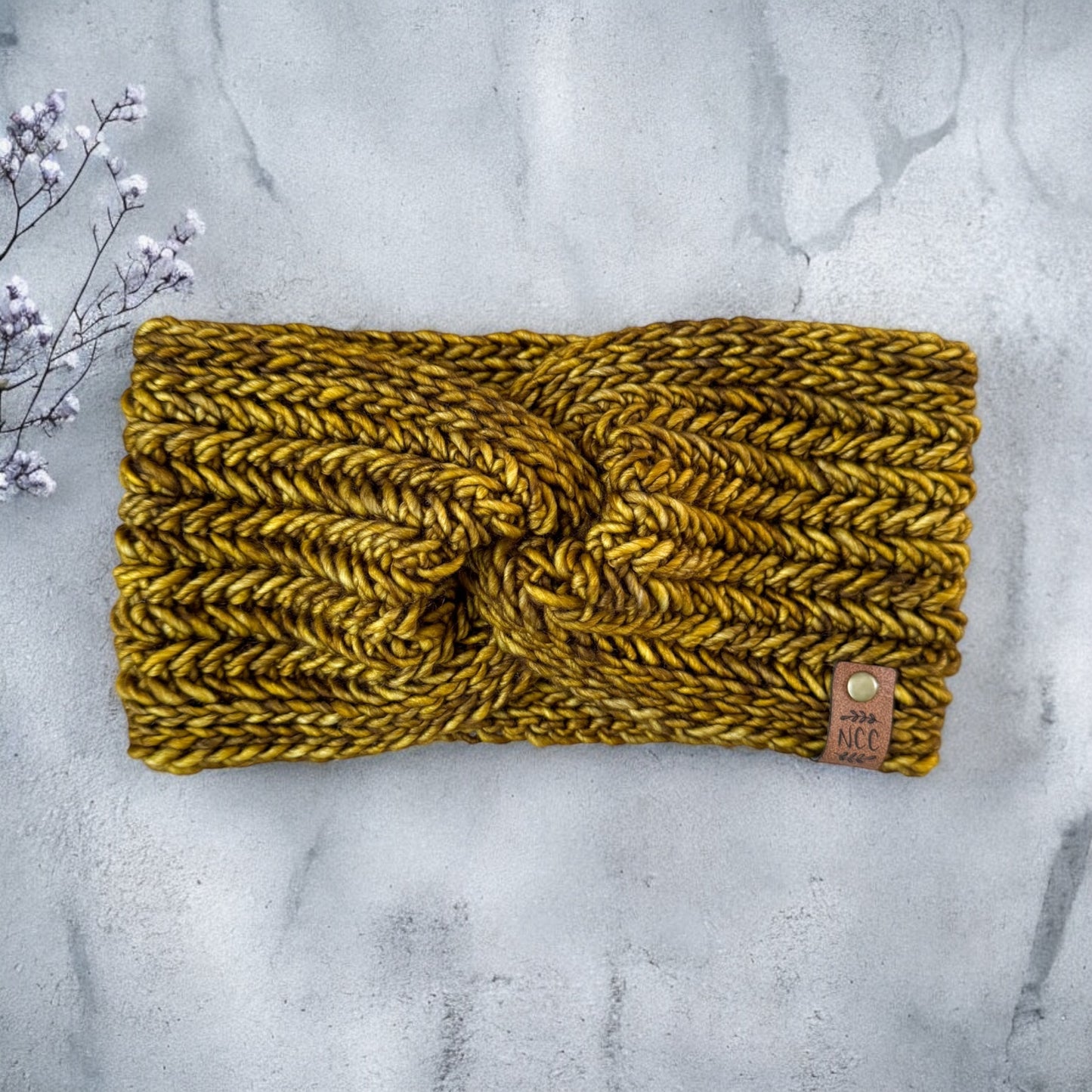 Herringbone Twist Earwarmer