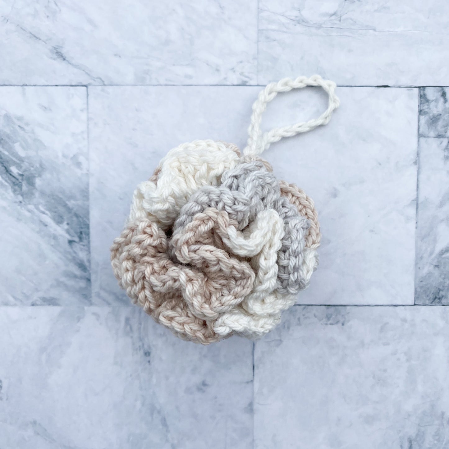 Cotton Shower Puff Mini