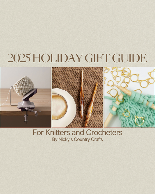 2025 Holiday Gift Guide for Knitters, Crocheters & Fibre Artists
