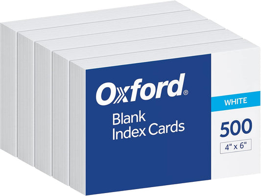 Oxford Index Cards