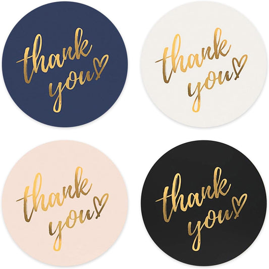 Thank You Stickers, 1120pcs Round Stickers 1.0 Inch