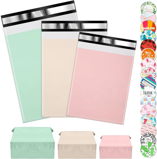 Pastel Poly Mailers (3 Sizes)