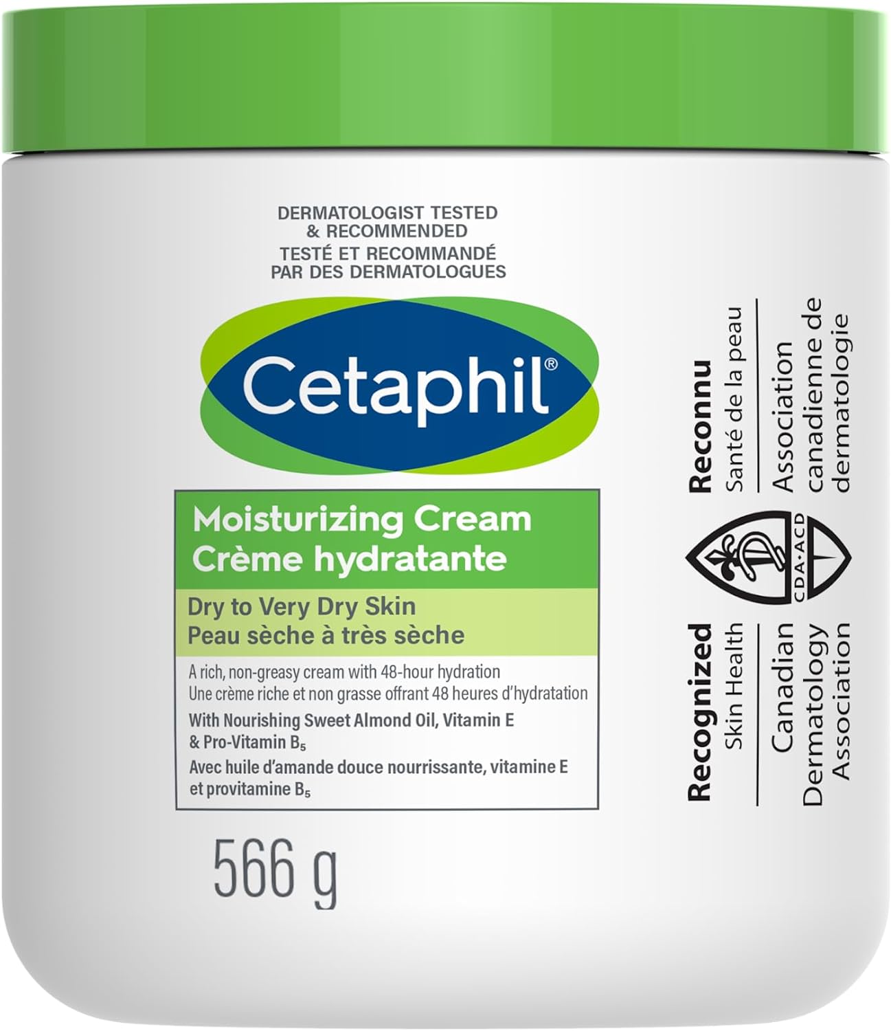 Cetaphil Moisturizing Cream with Sweet Almond Oil and Glycerin