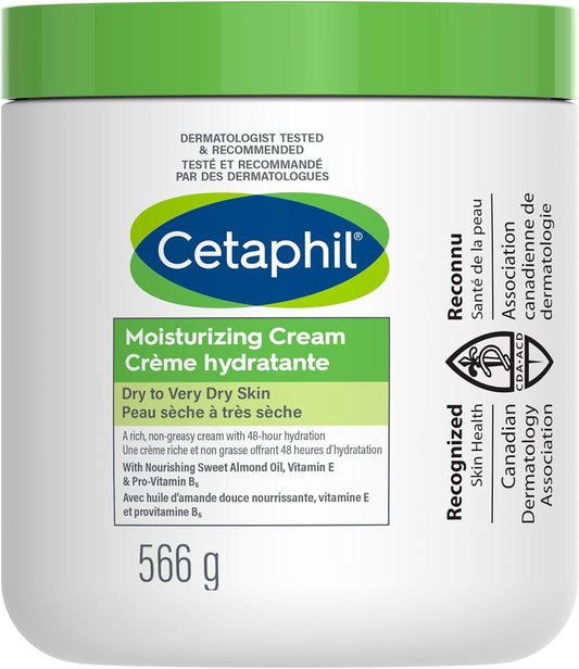 Cetaphil Moisturizing Cream with Sweet Almond Oil and Glycerin