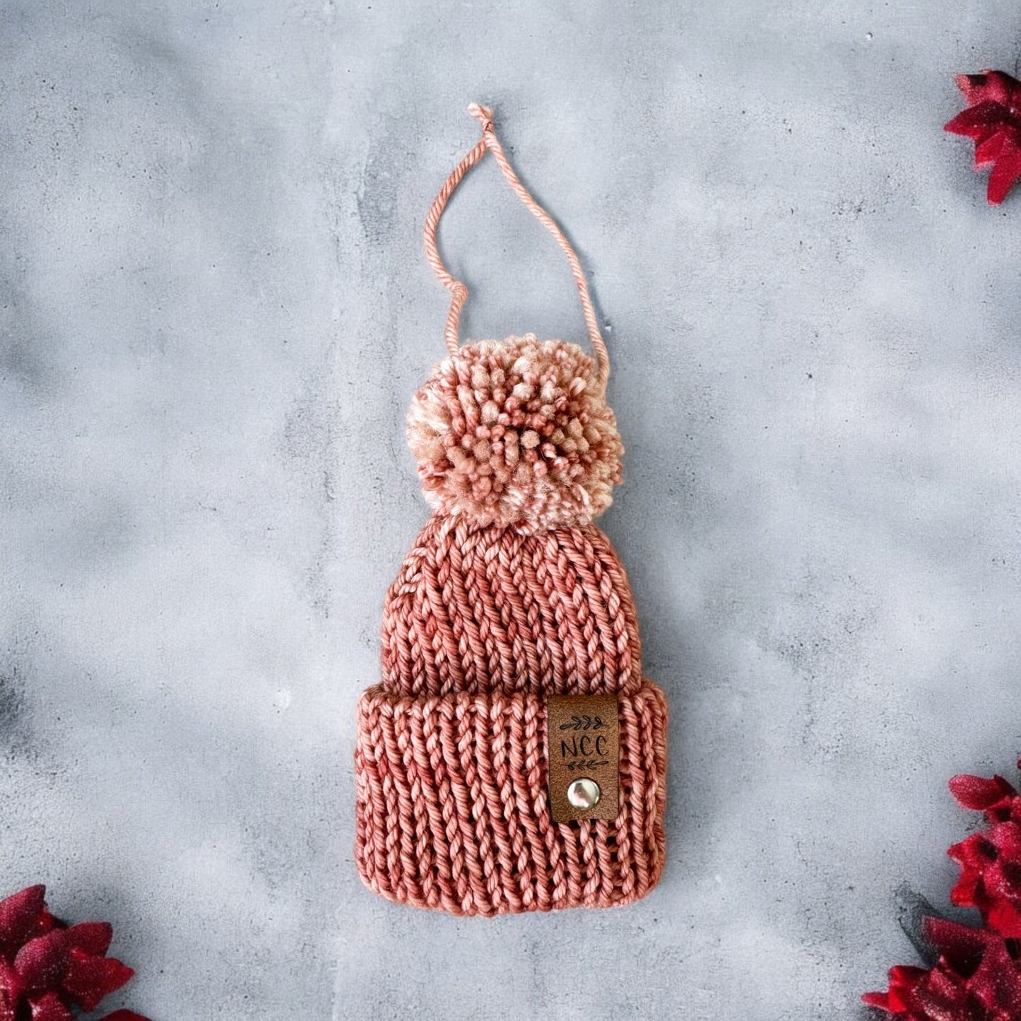 Mini Beanie Holiday Ornaments