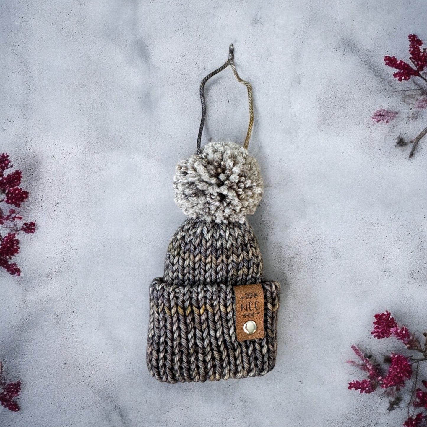 Mini Beanie Holiday Ornaments