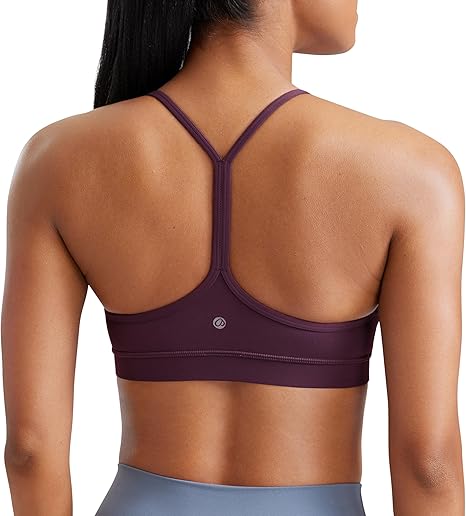 CRZ YOGA Butterluxe Womens Y Back Sports Bra