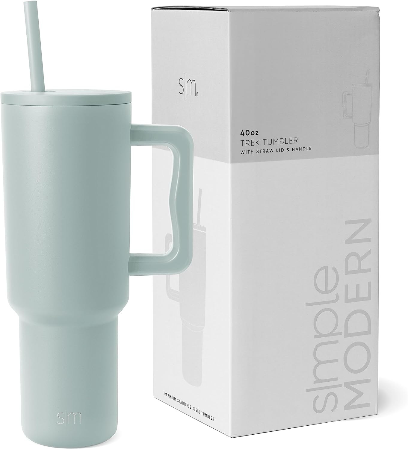 Simple Modern 40 oz Trek Tumbler with Handle and Straw